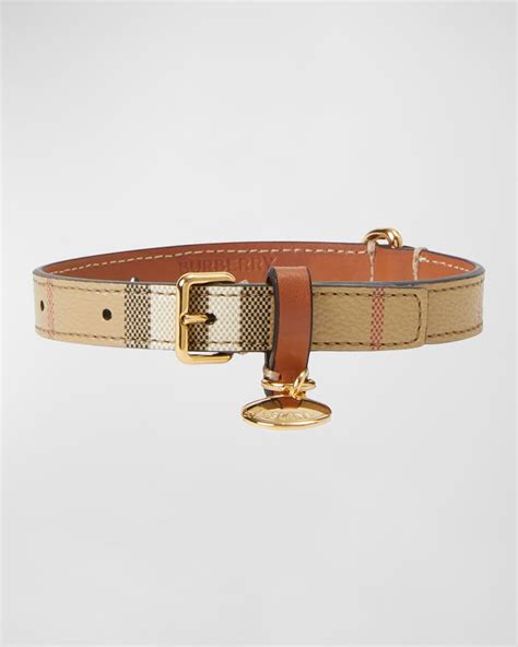 neiman marcus Burberry dog collar